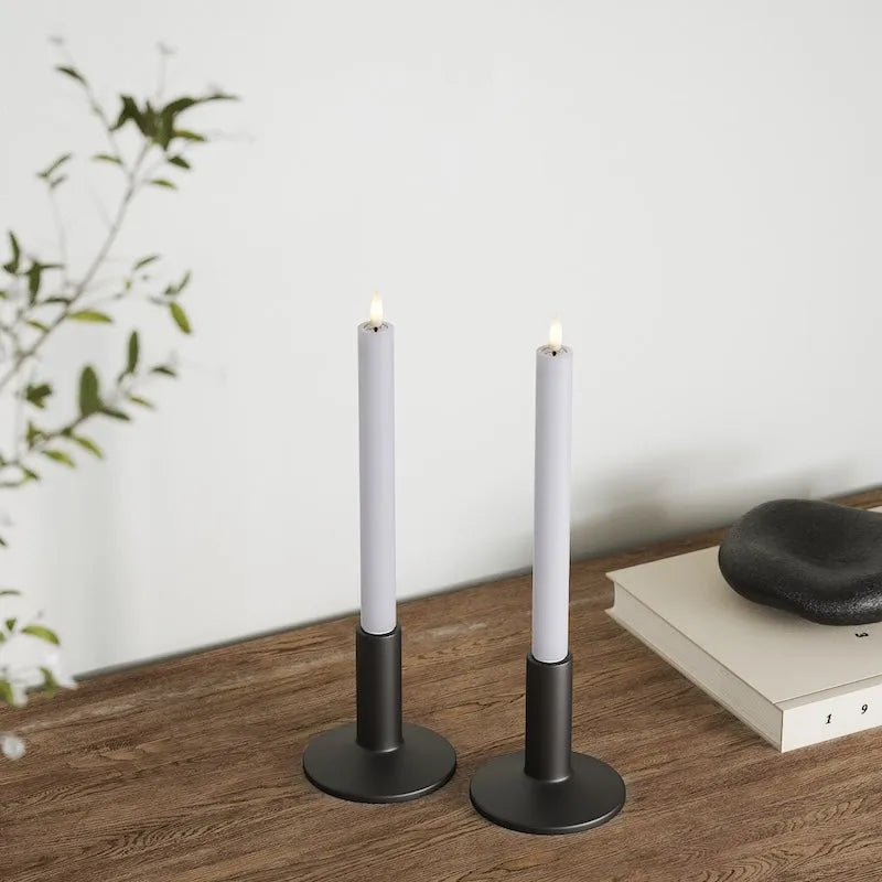 Deluxe Homeart LED Kerze Stabkerzen Set Real 2,0 cm