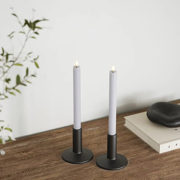 Deluxe Homeart LED Kerze Stabkerzen Set Real 2,0 cm