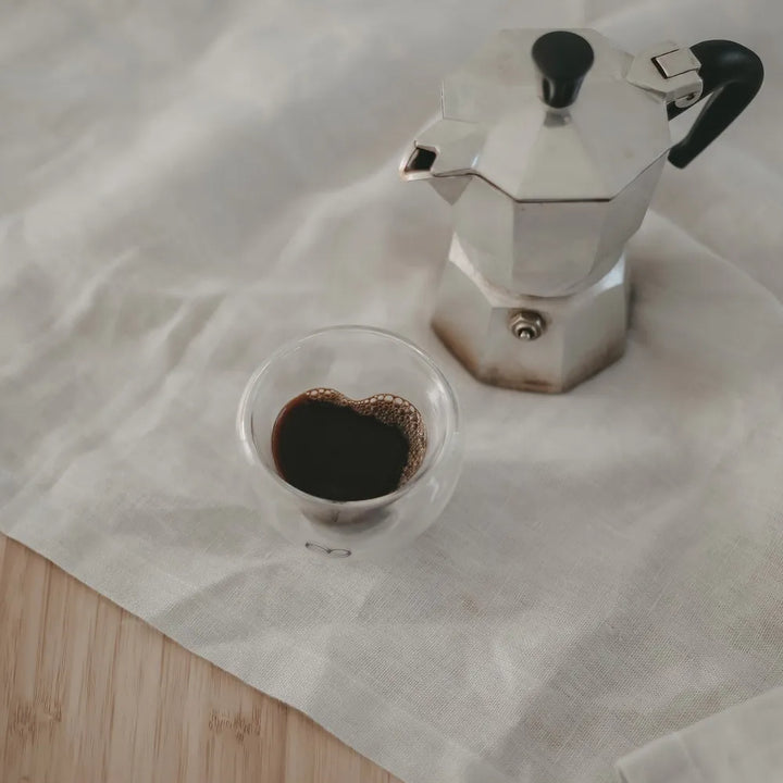 Eulenschnitt Trinkglas Doppelwandiges Espressoglas