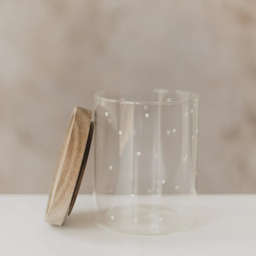 Eulenschnitt Aufbewahrungsglas Vorratsglas 13 cm