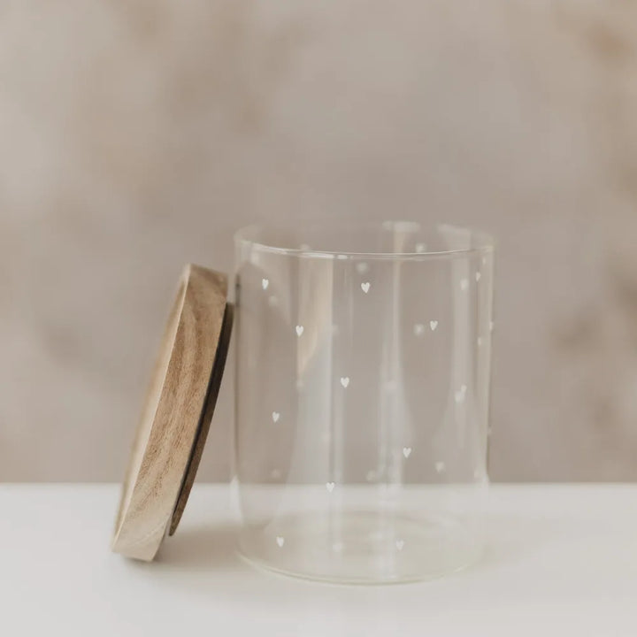 Eulenschnitt Aufbewahrungsglas Vorratsglas 13 cm