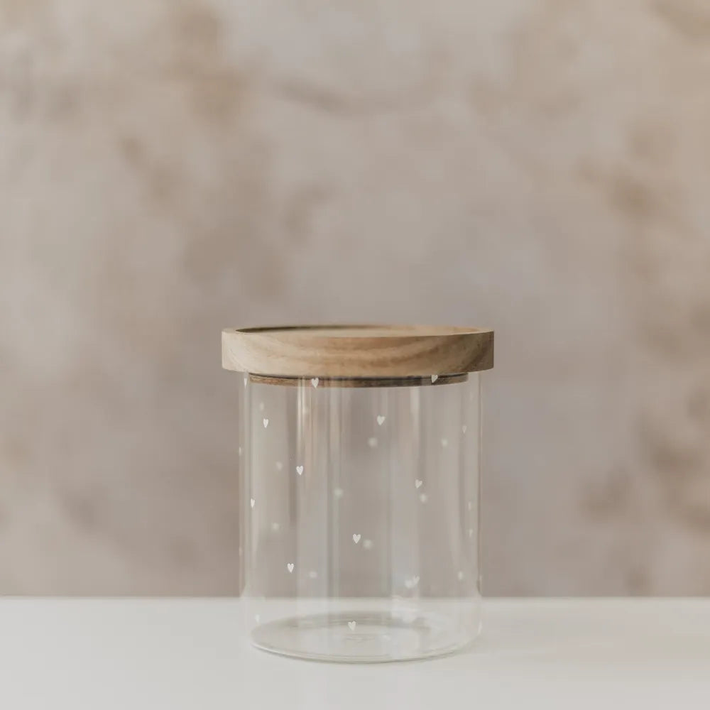 Eulenschnitt Aufbewahrungsglas Vorratsglas 13 cm