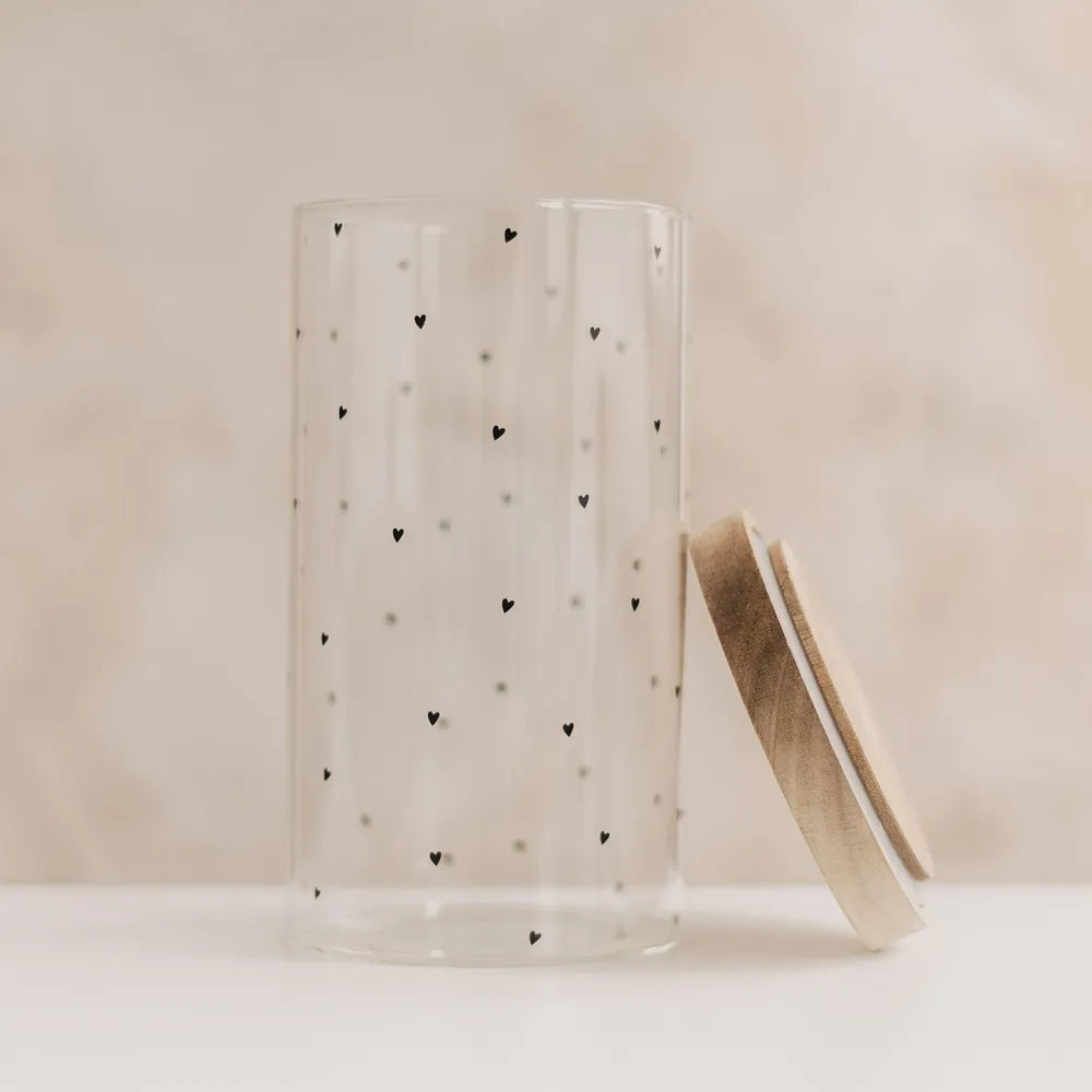 Eulenschnitt Transparent / Schwarz / Natur