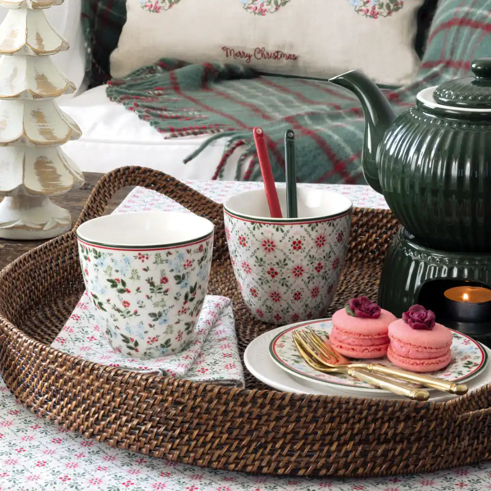 GreenGate - Dotty Teller dunkelgrün