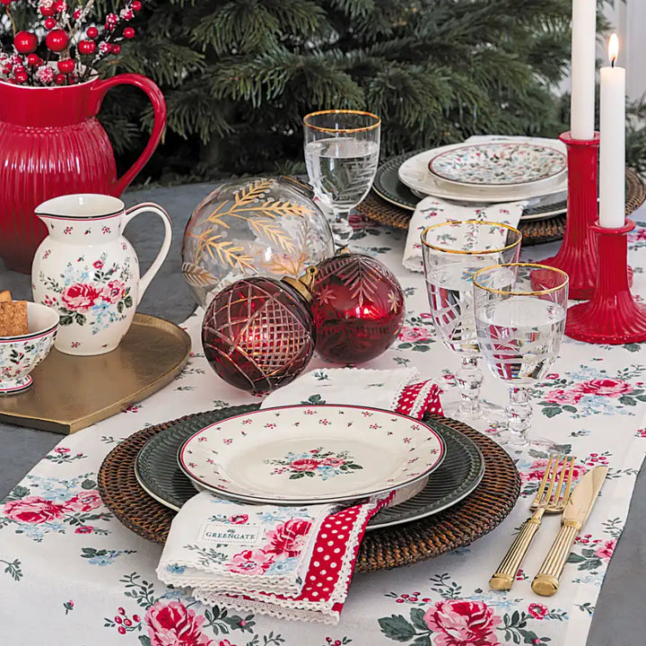 GreenGate - Dotty Teller dunkelgrün
