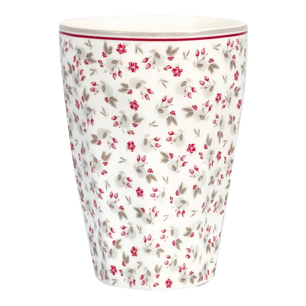 GreenGate - Gale Französischer Latte Becher weiß