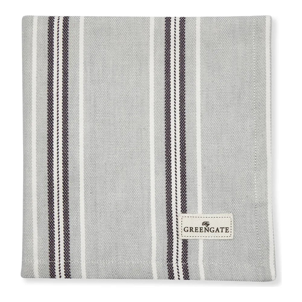 GreenGate - GIVEAWAY Stoffserviette Nell Grau