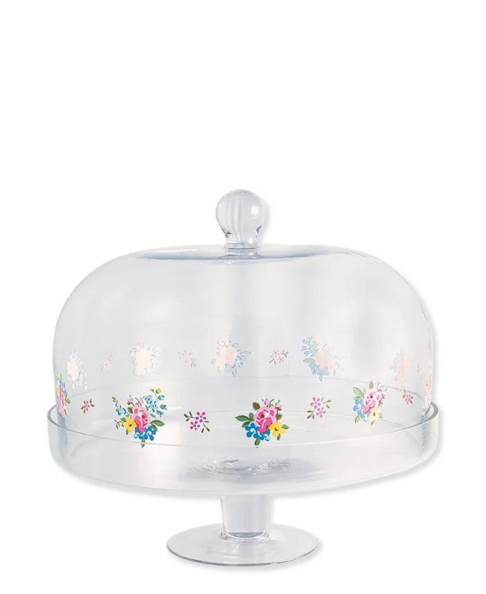 GreenGate Laura Tortenplatte mit Glasglocke large – Alsaba