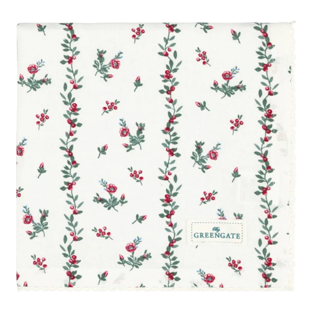 GreenGate - Gracy Serviette mit Spitze weiß