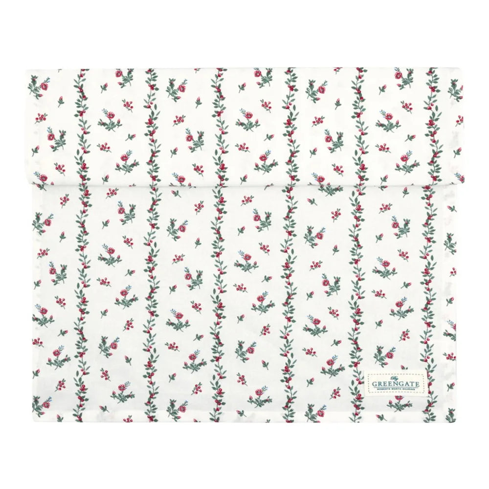 GreenGate - Gracy Tischläufer weiß