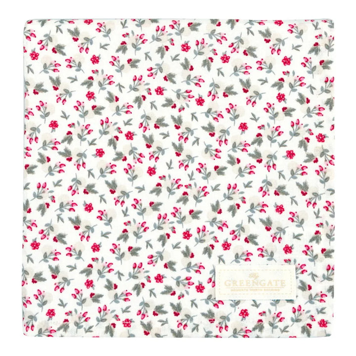 GreenGate - Gale Tablecloth white 100x100cm