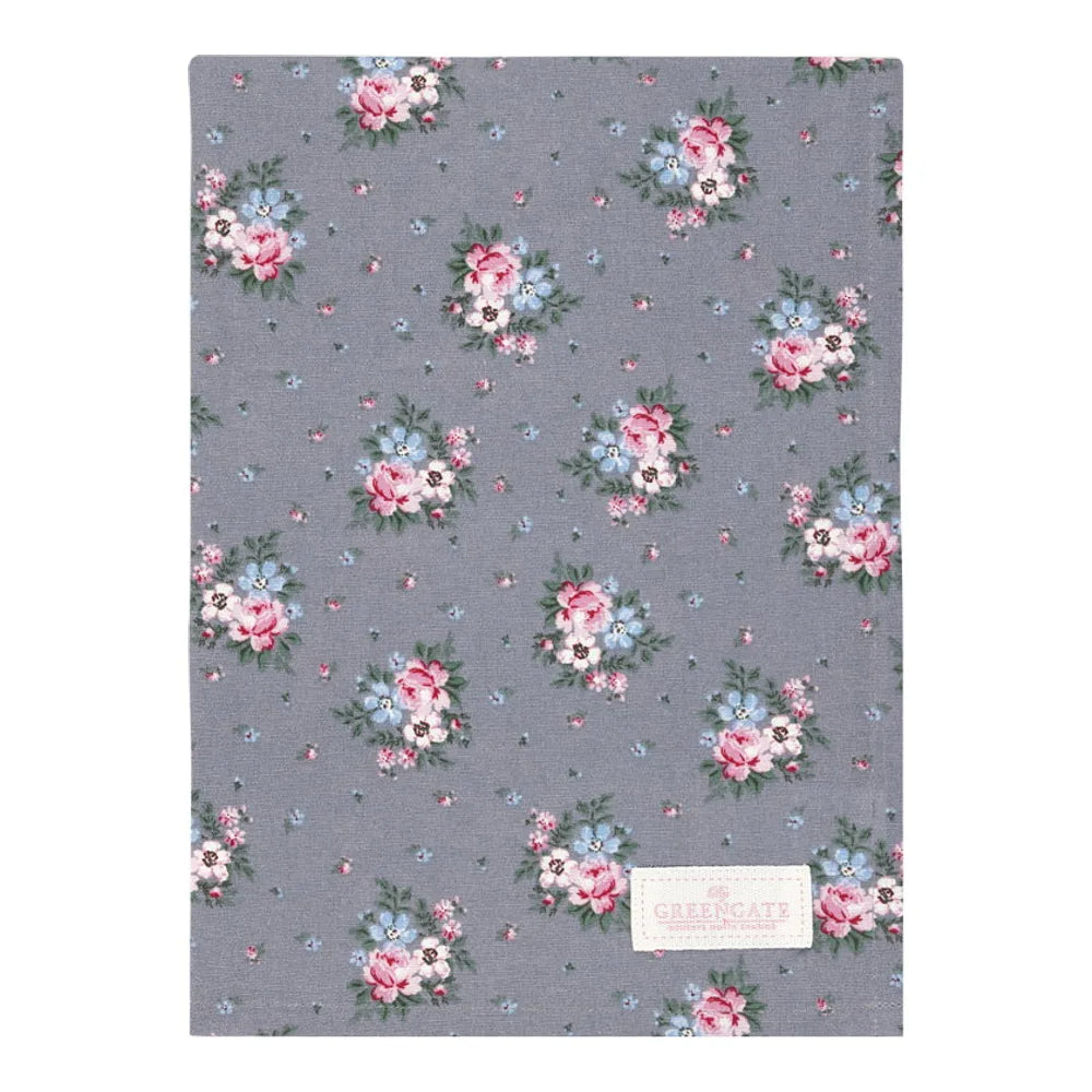 GreenGate - Clara Geschirrtuch grau