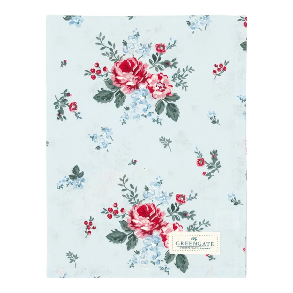 GreenGate - Erica Geschirrtuch hellblau