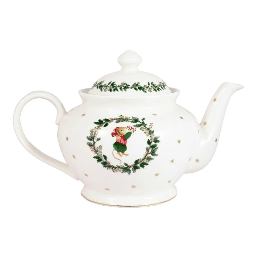 GreenGate - Joanni Teekanne rund weiß