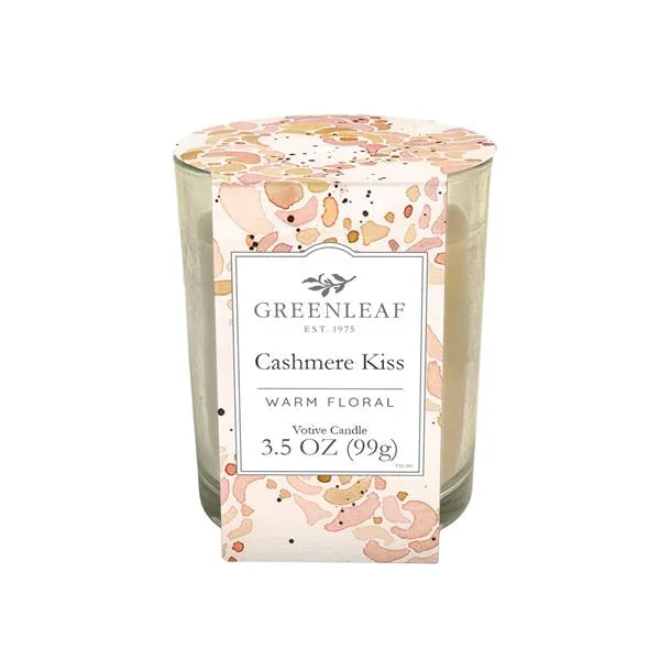 Greenleaf - Cashmere Kiss - Votivkerze