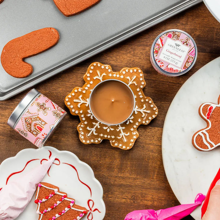 Greenleaf Duftkerze Gingerbread Dosenkerze Rosa