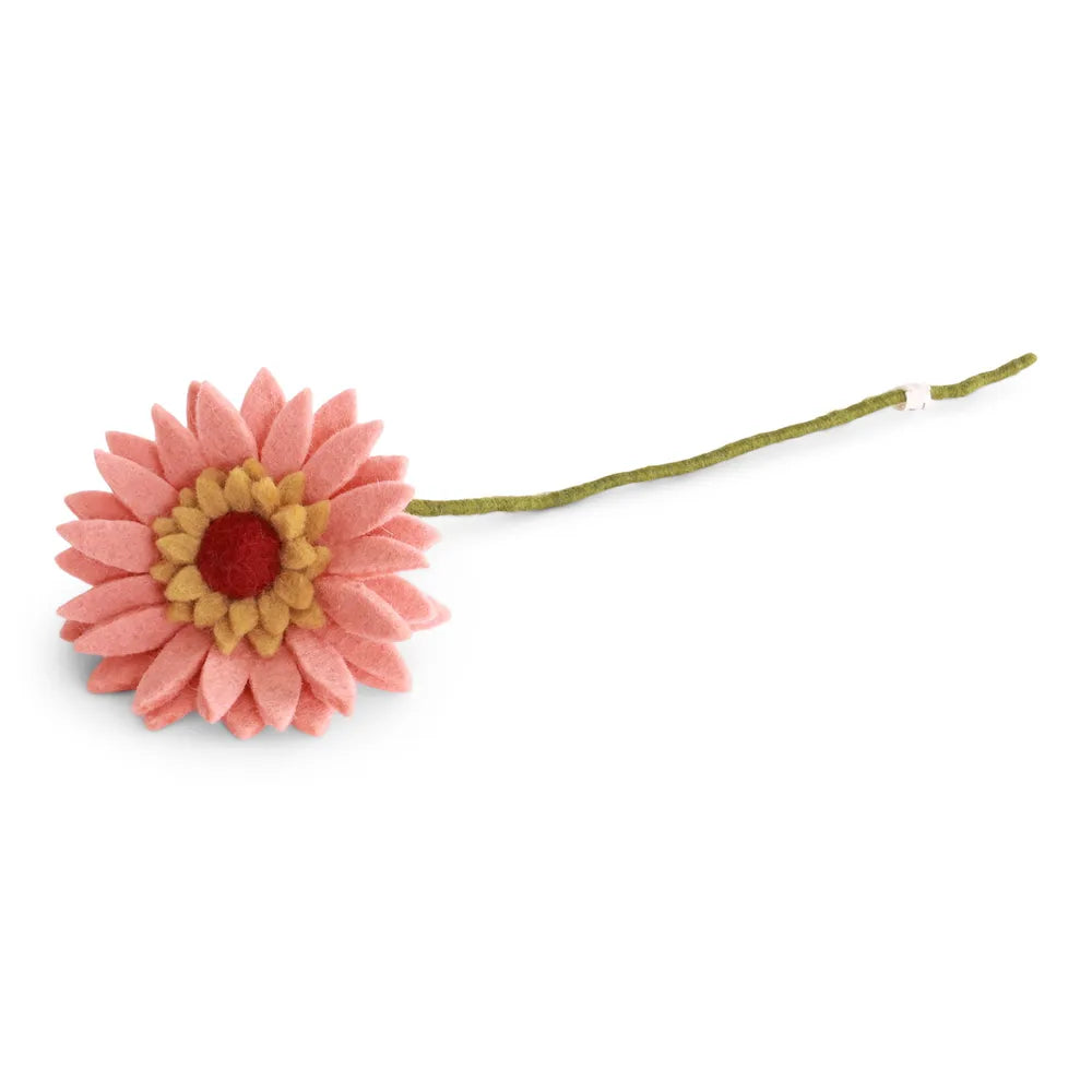 Gry &amp; Sif Filzblume Gerbera Light Peach