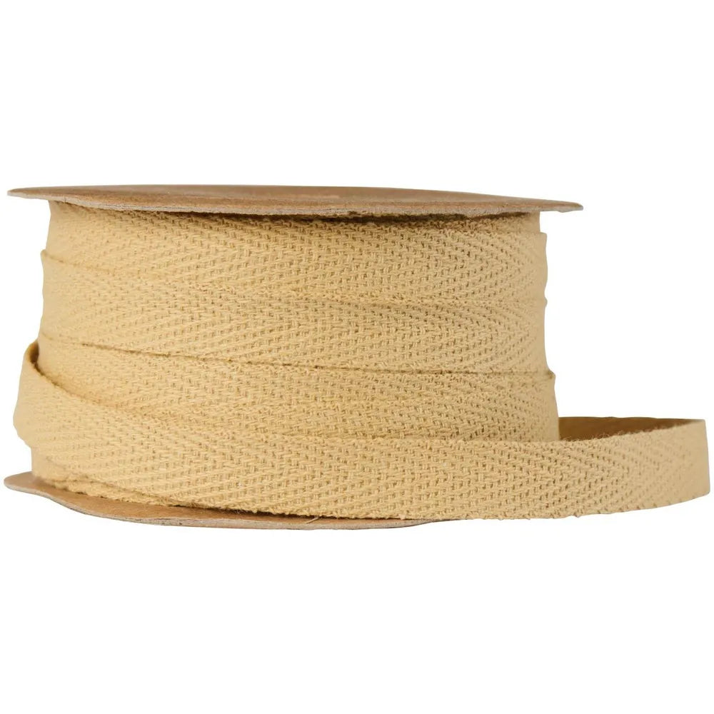 Ib Laursen - Baumwollband auf Spule 5 m Wheat Straw