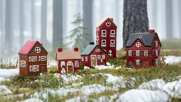 Ib Laursen Lichthaus Steingut Schlitten Geschenken