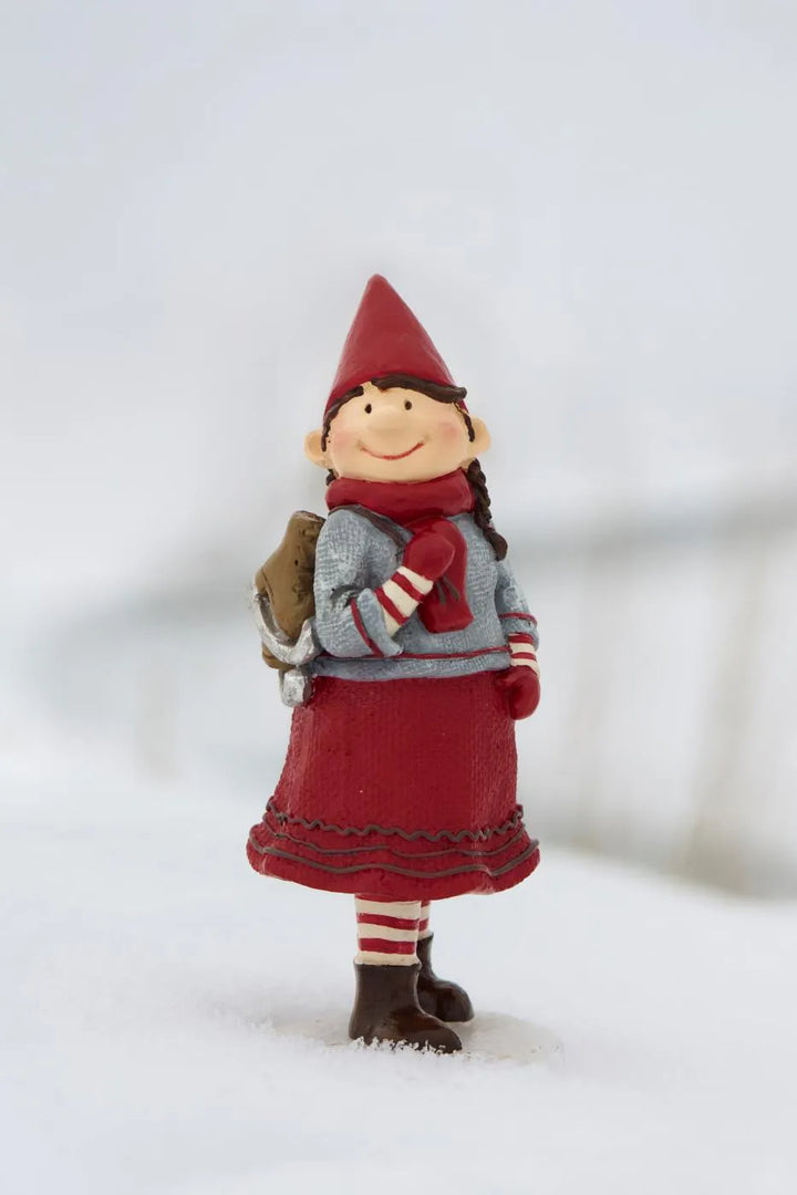 Ib Laursen Wichtel Wichtelfigur Dagny Schlittschuhen
