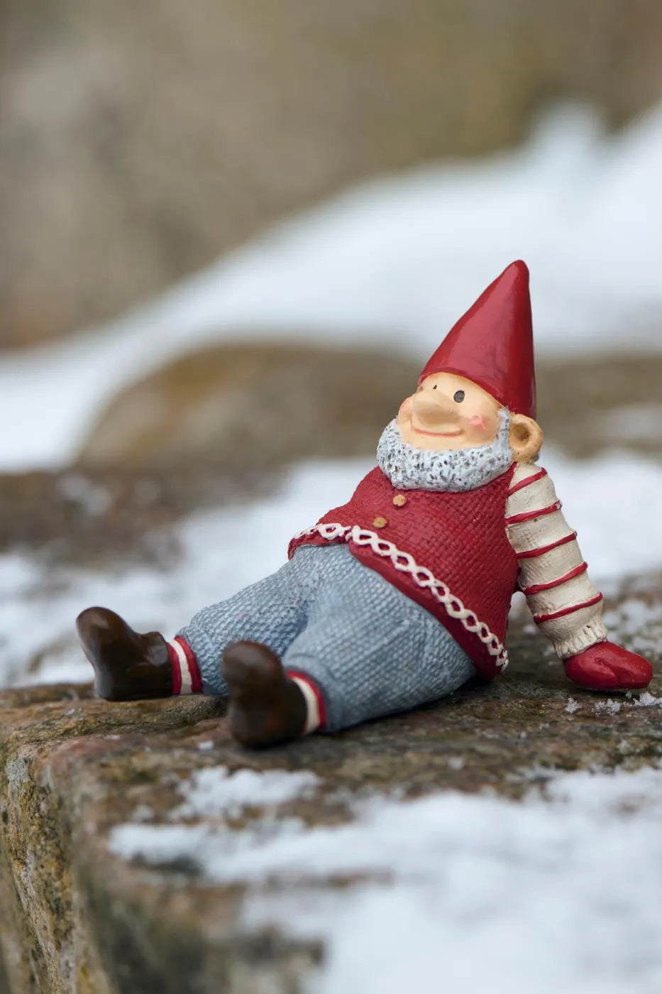 Ib Laursen Wichtel Sitzender Weihnachtswichtel Eigil