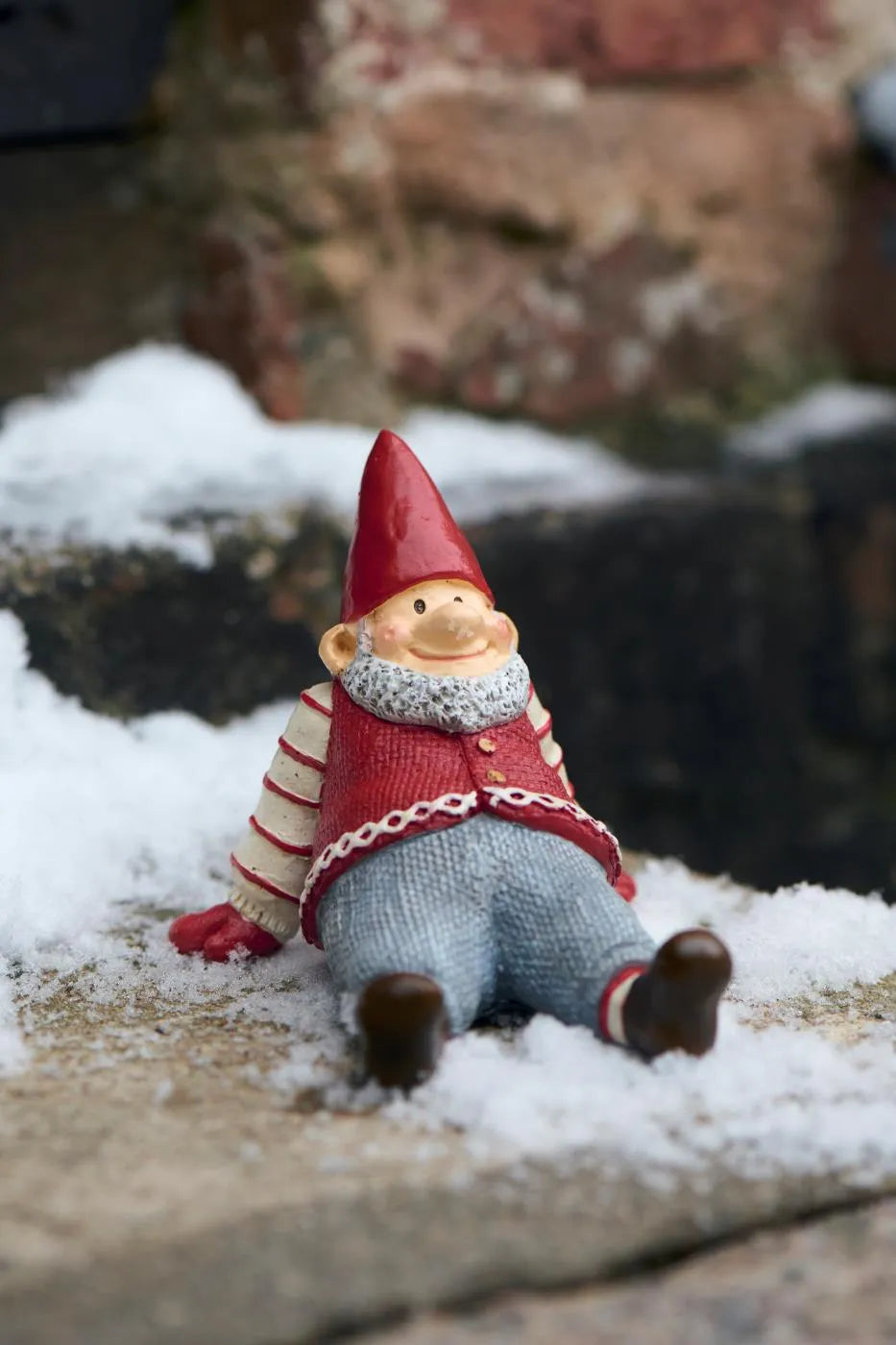 Ib Laursen Wichtel Sitzender Weihnachtswichtel Eigil