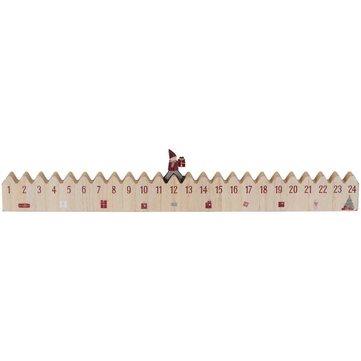 Ib Laursen Adventskalender Leiste MDF Wichtelfigur