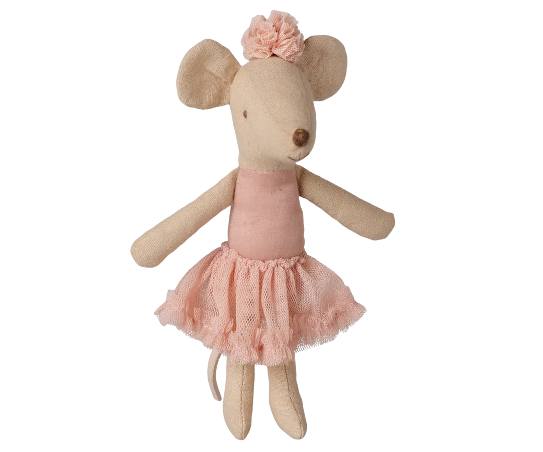 Maileg - Ballerina-Maus, große Schwester - Hellmeliert