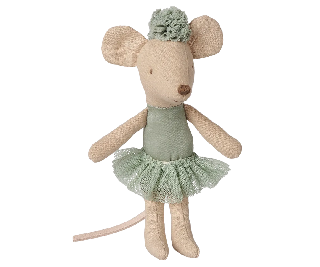 Maileg - Ballerina Maus, Kleine Schwester - Vintage Mint
