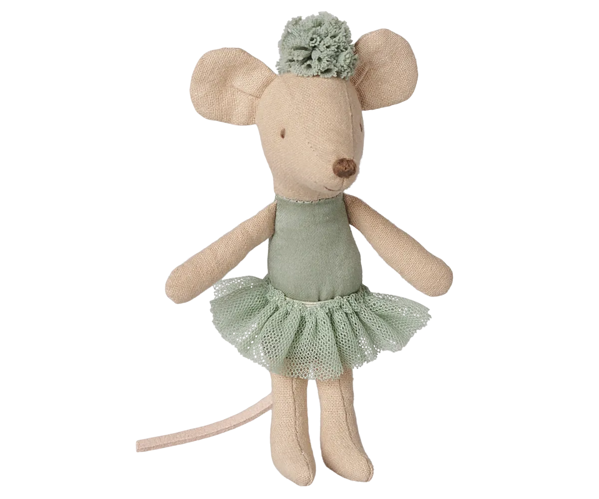 Maileg - Ballerina Maus, Kleine Schwester - Vintage Mint