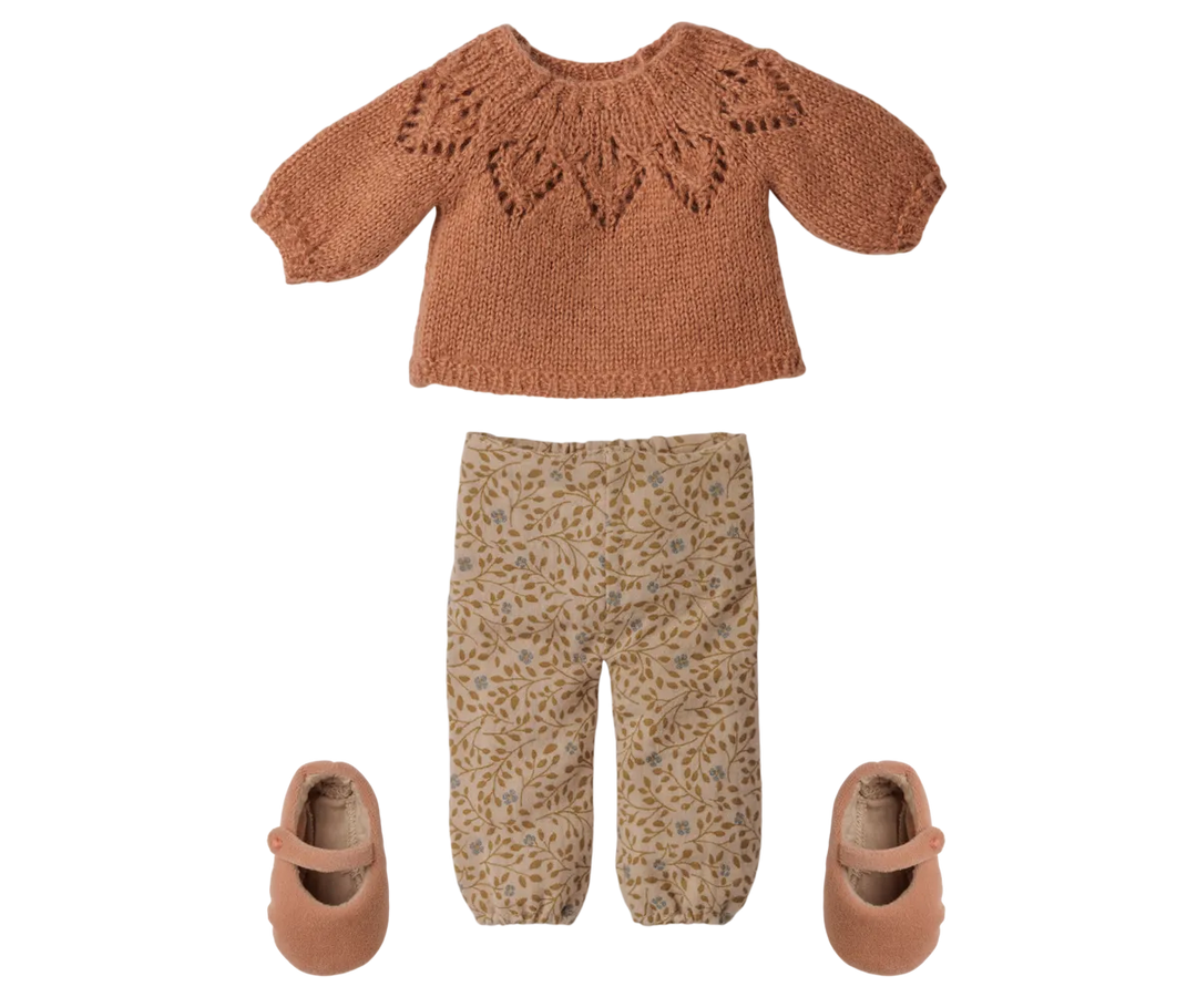Maileg - Hase, Größe 3 - Klassisch - Hose und Strickpullover
