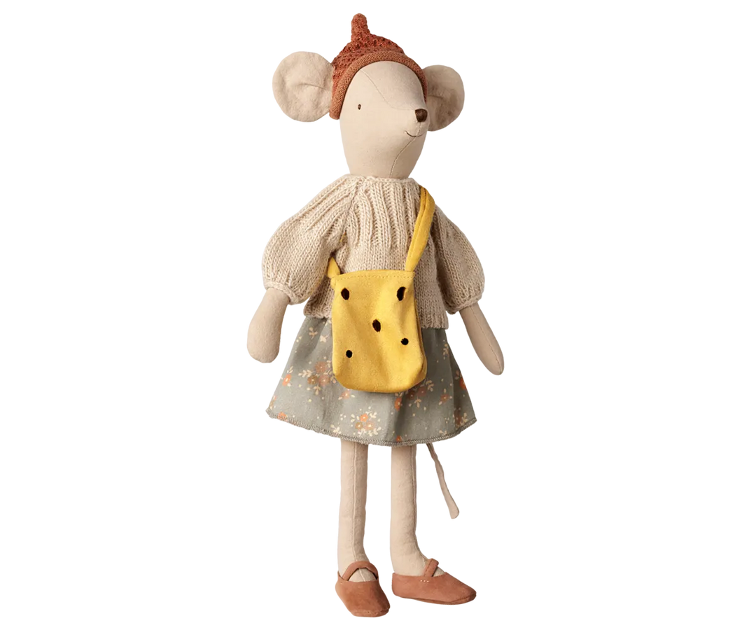 Maileg - Cheese bag, Medium mouse