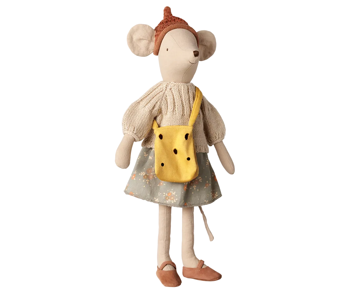 Maileg - Cheese bag, Medium mouse