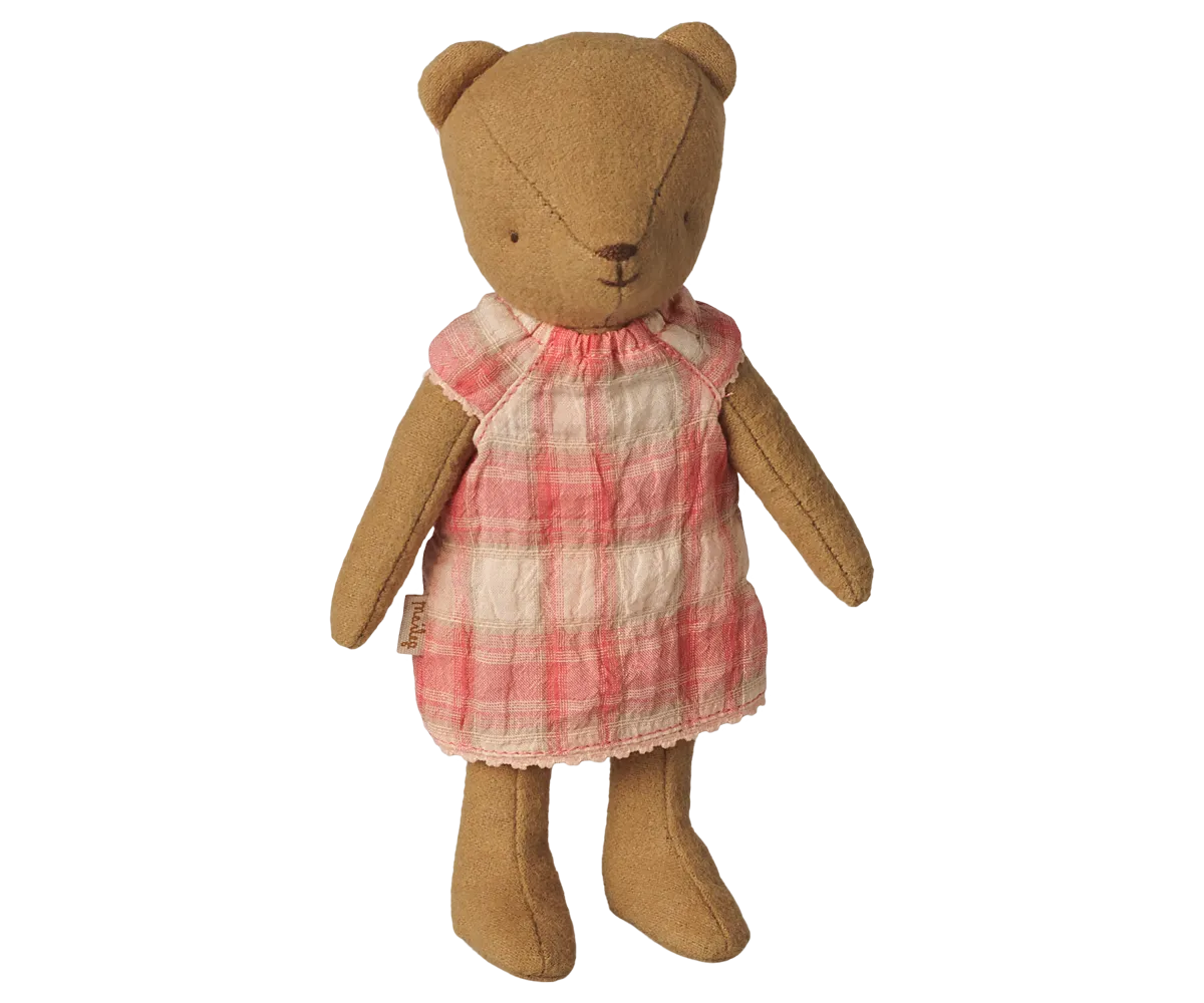 Maileg - Kleid, Teddy Junior - Koralle