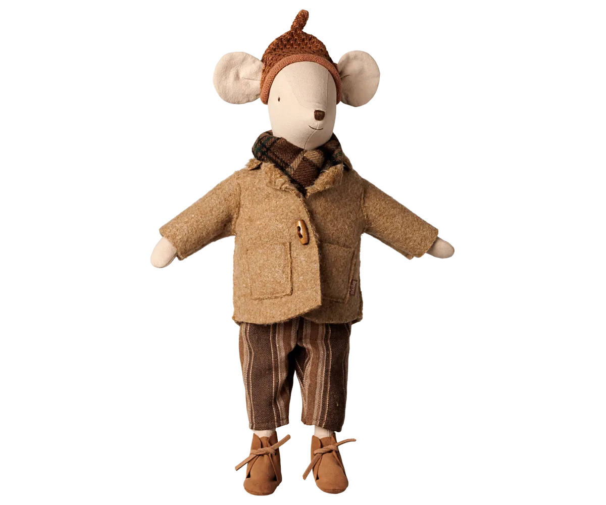 Maileg - Jacke und Schal - Mittelgroße Maus