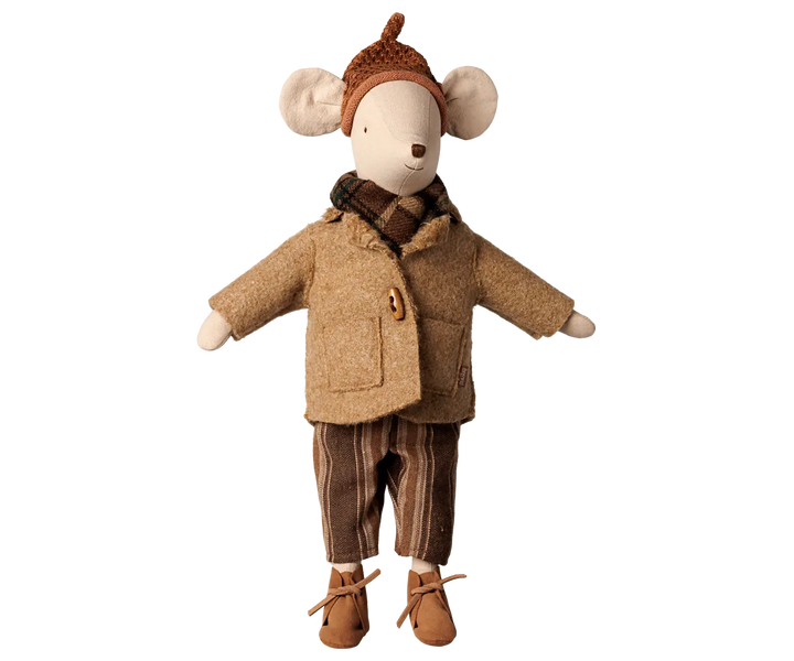 Maileg - Jacke und Schal - Mittelgroße Maus