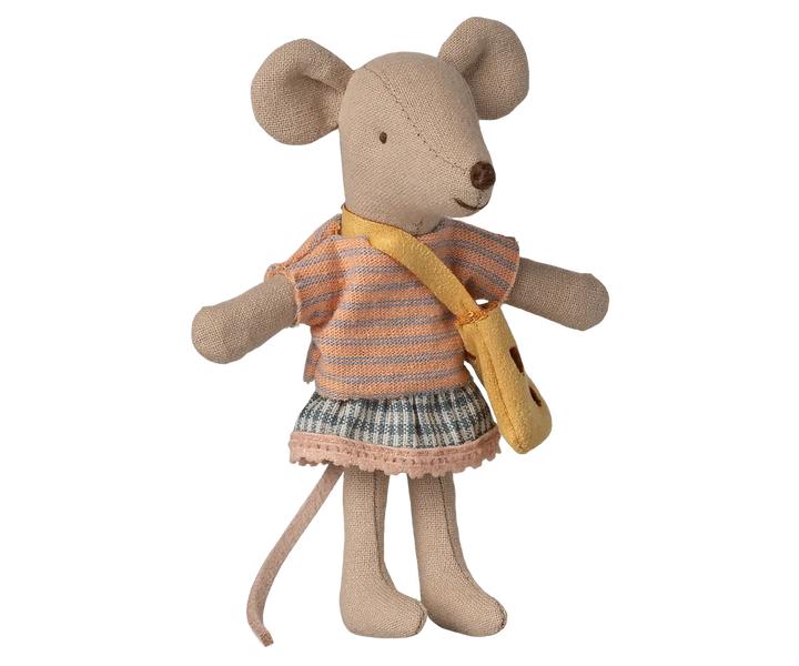 Maileg - Kleine Schwester Maus mit Tasche