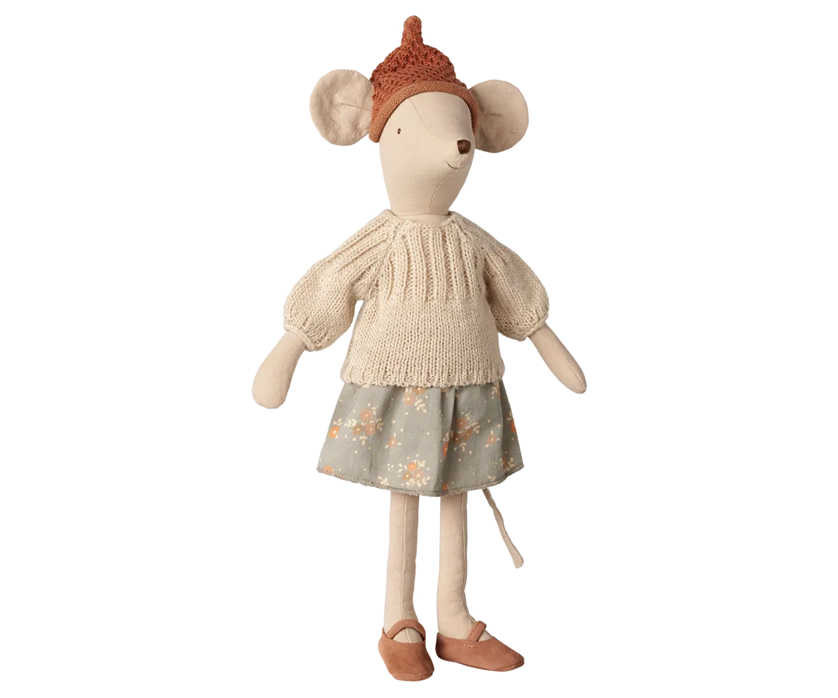 Maileg - Maus, Medium - Rock und Pullover