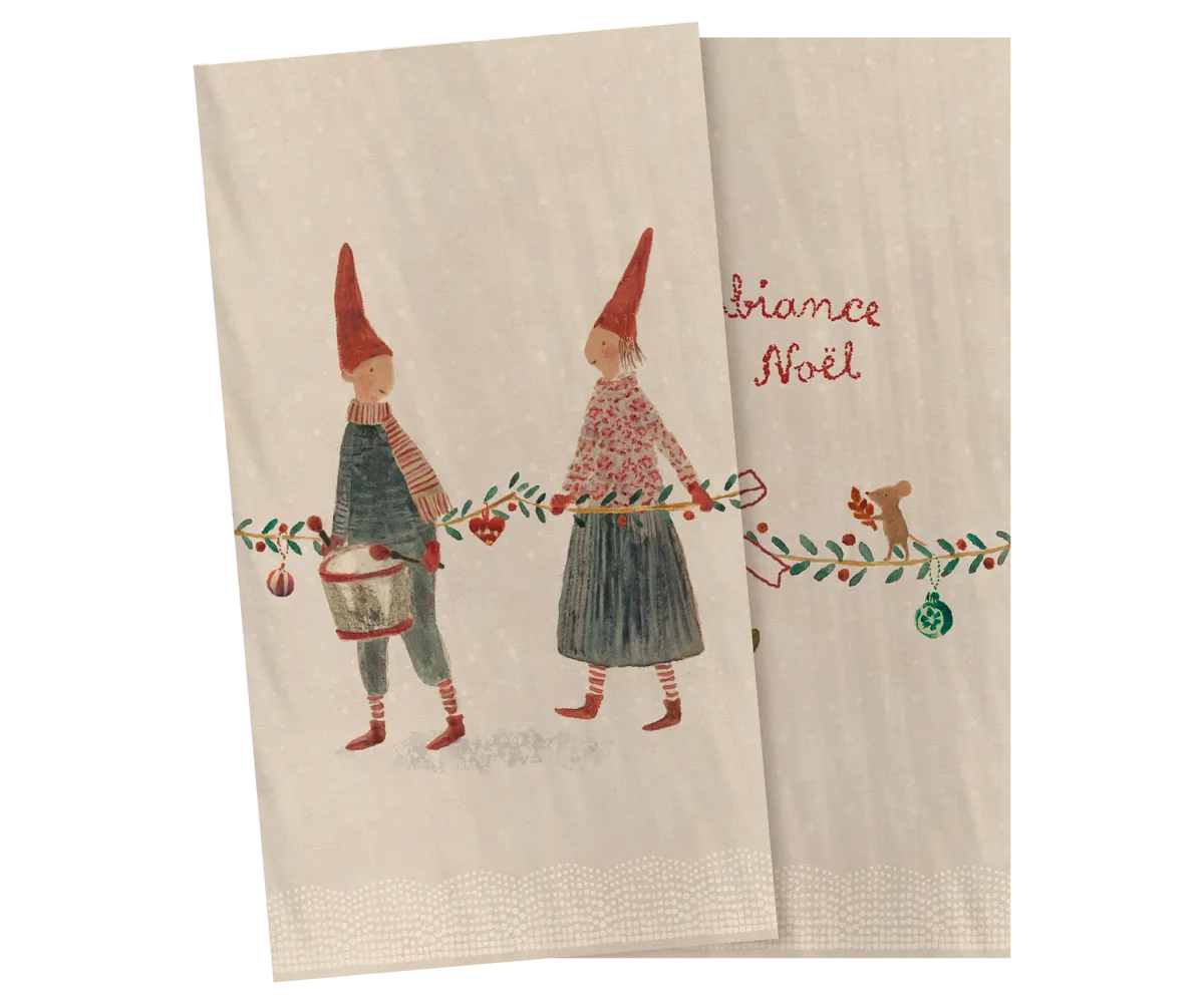 Maileg - Serviette, Groß - Pixy parade