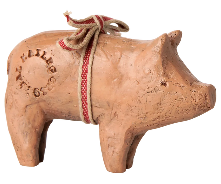 Maileg - Schwein mit Band, Klein