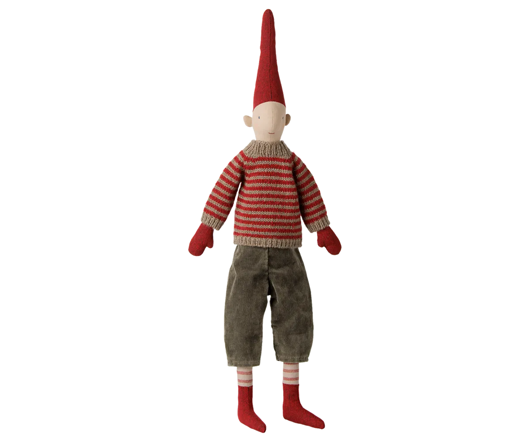 Maileg - Pixy, Größe 3 - Junge - Gestreifter Strickpullover