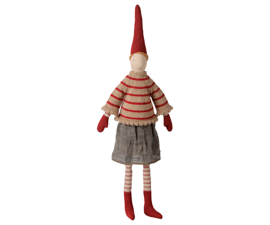 Maileg - Pixy, Größe 3 - Mädchen - Gestrickter Pullover gestreift