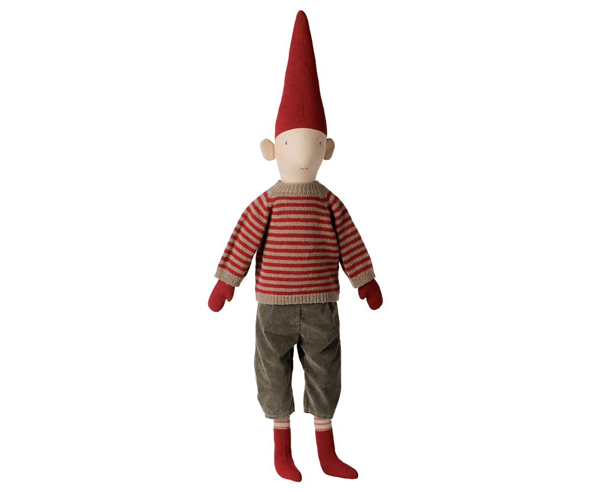 Maileg - Pixy, Größe 5 - Junge - Gestreifter Strickpullover