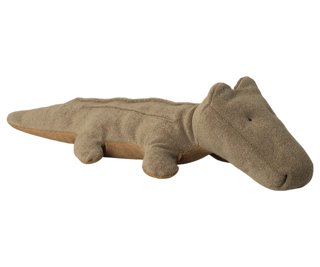 Maileg - Safari Friends Krokodil — Krokodil Olivgrün