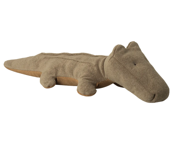Maileg - Safari Friends Krokodil — Krokodil Olivgrün