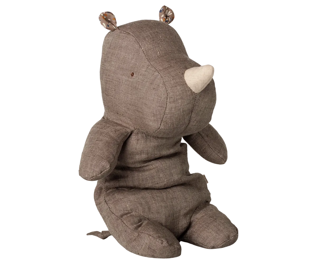 Maileg - Safari Freunde, Nashorn, Medium - Graumischung