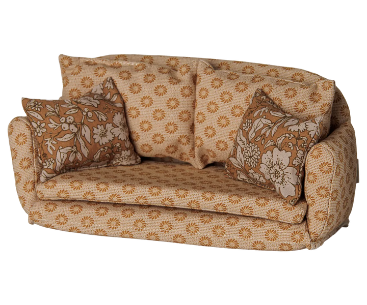 Maileg - Schlafsofa, Maus, Groß - Ocker