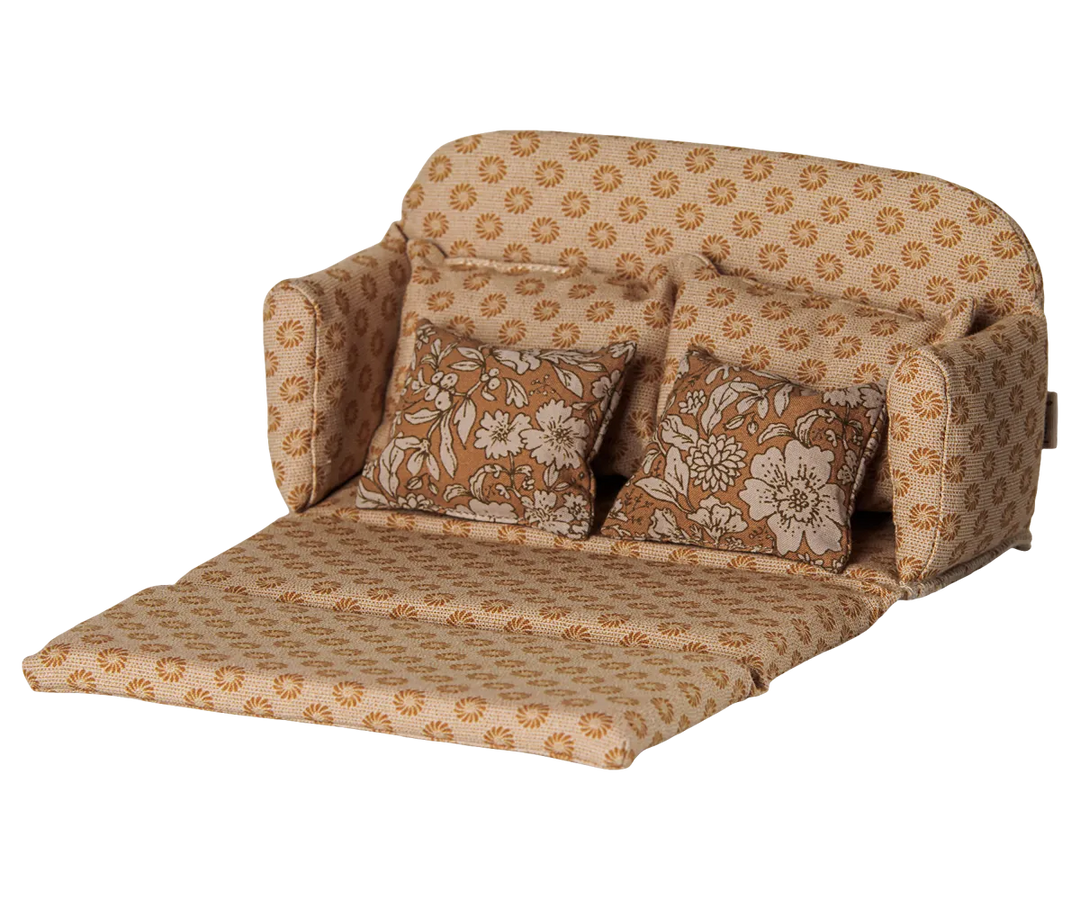 Maileg - Schlafsofa, Maus, Groß - Ocker