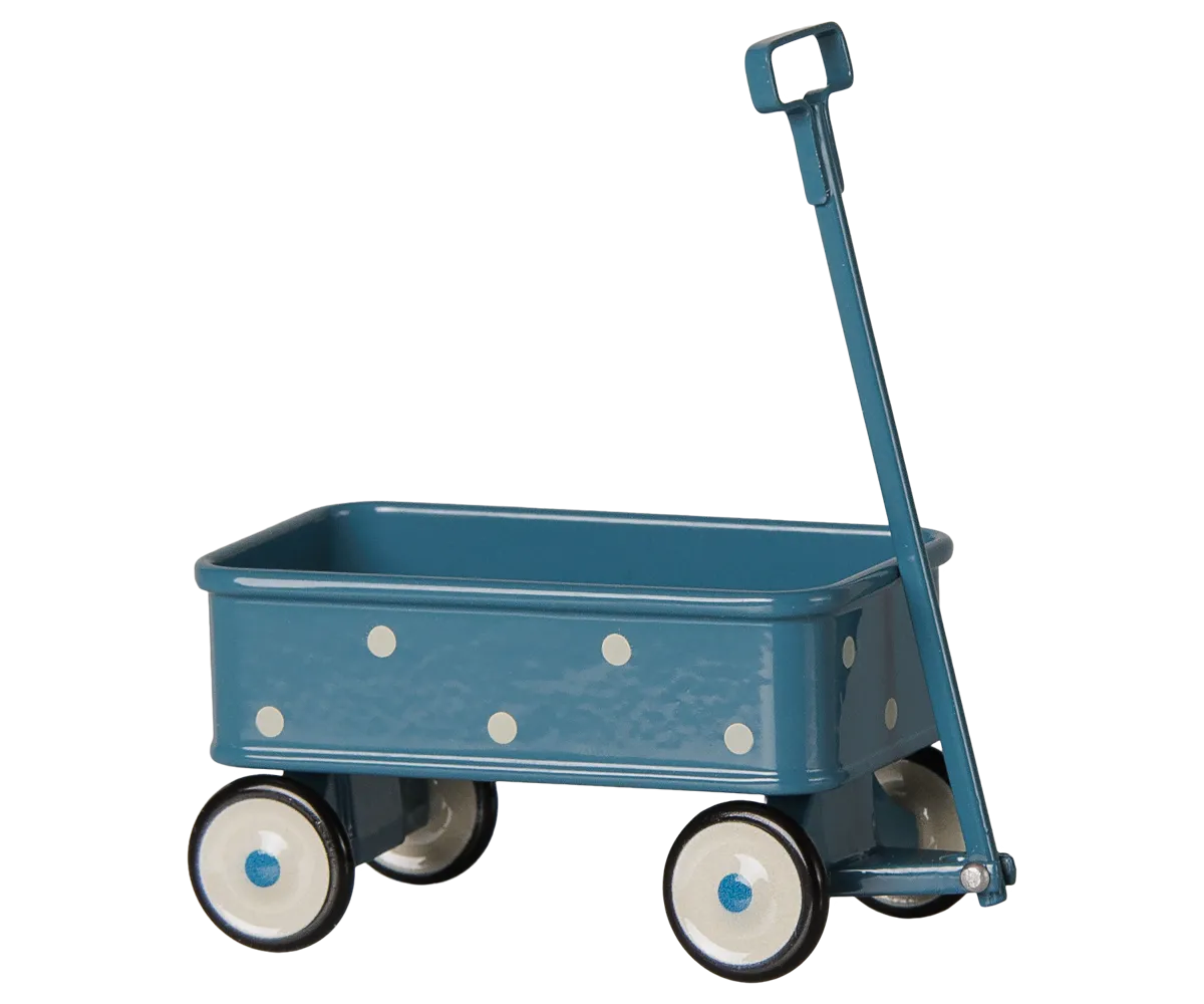 Maileg - Wagen, Maus - Blau