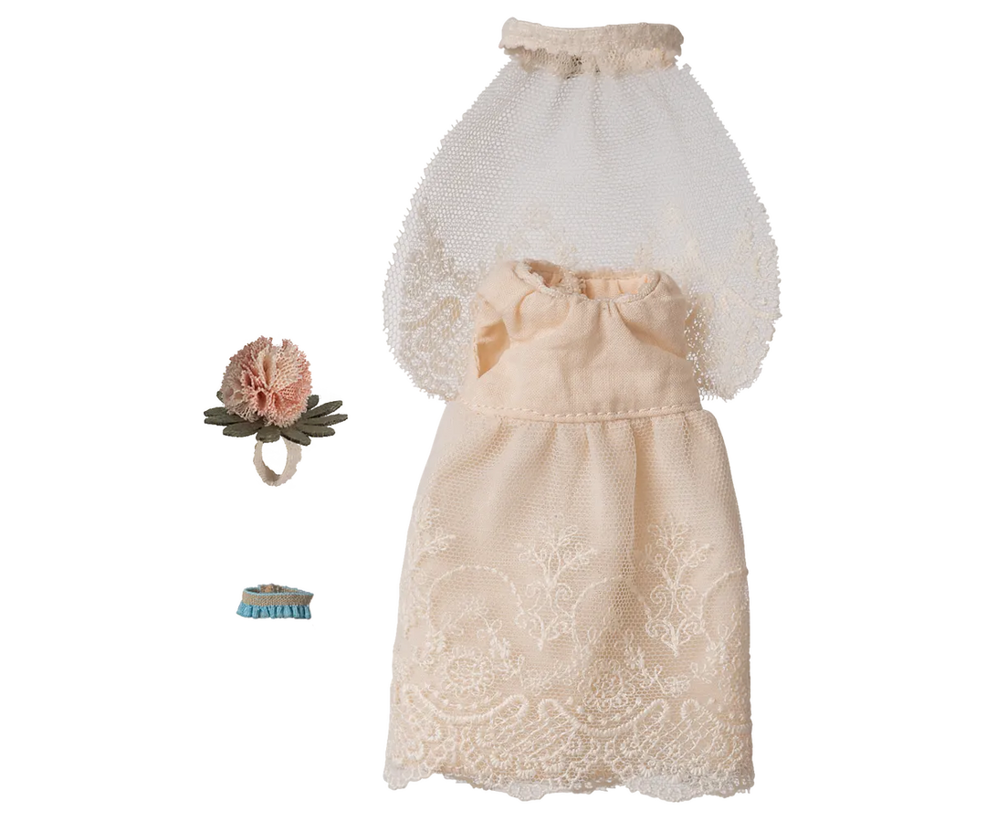 Maileg - Hochzeitskleid für Mama Maus